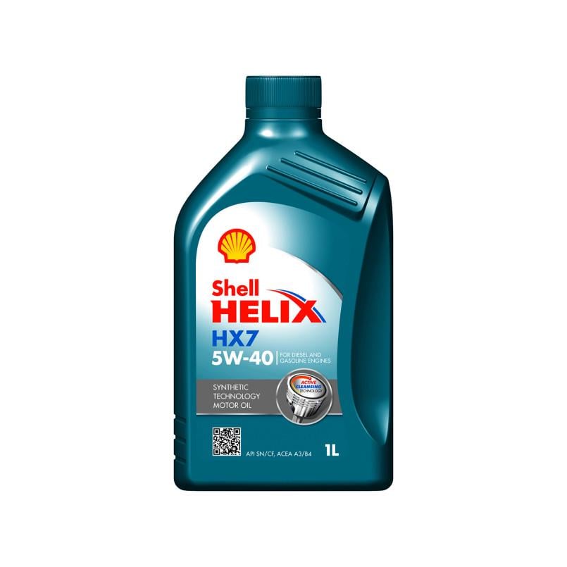 Моторна олива SHELL Helix HX7 5W-40 1 л