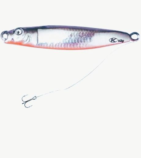 Пилькер Kalipso Atherina 311 розовое брюшко с поводком и тройником для ловли саргана/ставриды/жере 10 г Черно-серебристый (12564751)