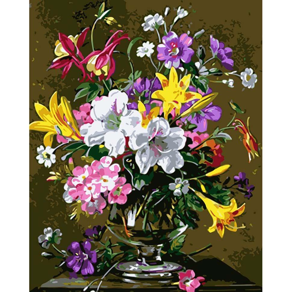 Картина по номерам ART CRAFT Цветочный салют 40x50 см (504028-NC)