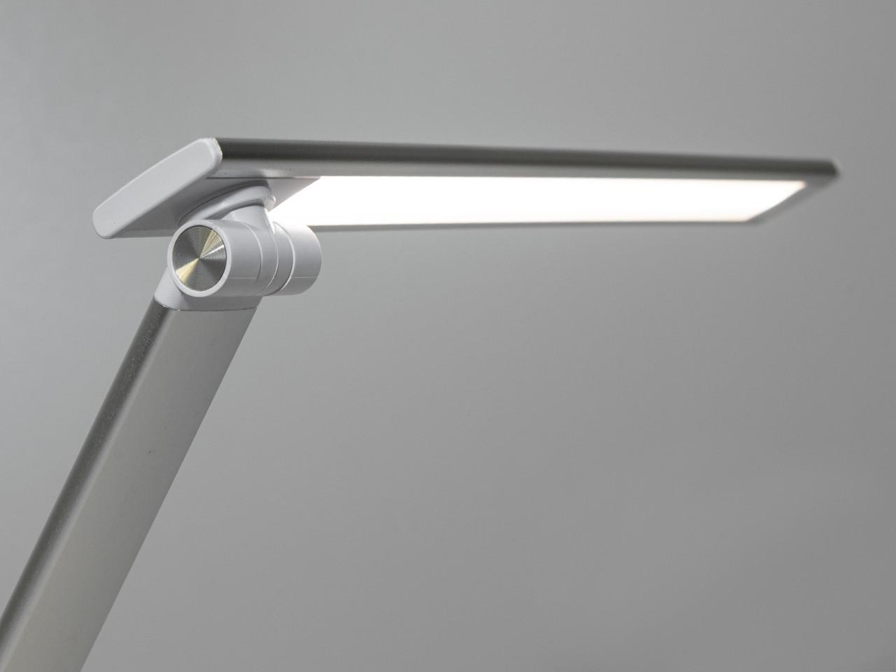 Настільна лампа з нічником LED 6W 5503SL-LS Хром сатин (2140355301) - фото 3