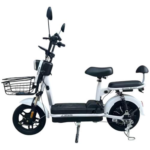 Велосипед с электромотором Spark BUDDY 14" 48V 500W 12 Ah Белый (000246436)