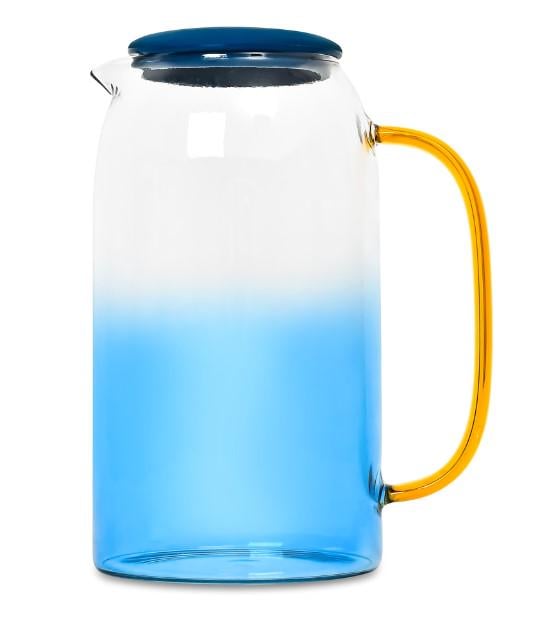 Графин стеклянный Stenson с крышкой 1,4 л (AN013599)