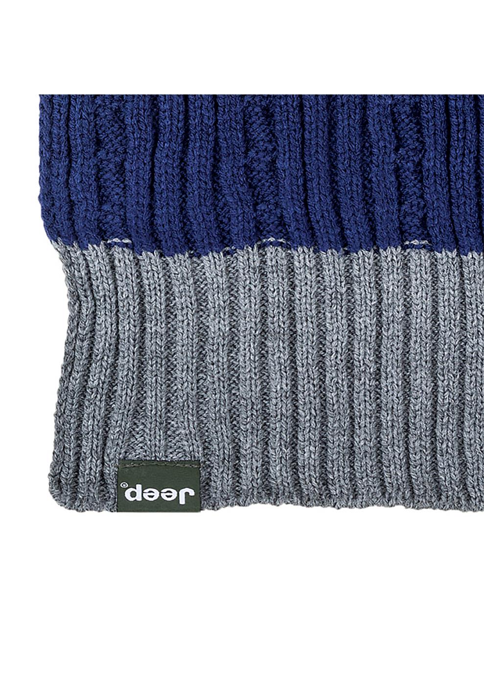 Шарф чоловічий JEEP TWISTED TRICOT SCARF J22W One size Різнокольоровий (O102603-K879) - фото 2