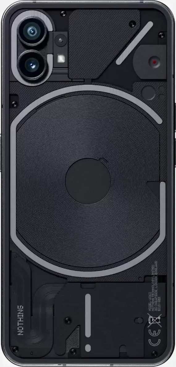 ᐉ Смартфон Nothing Phone 1 12/256Gb Black • Купить в Киеве