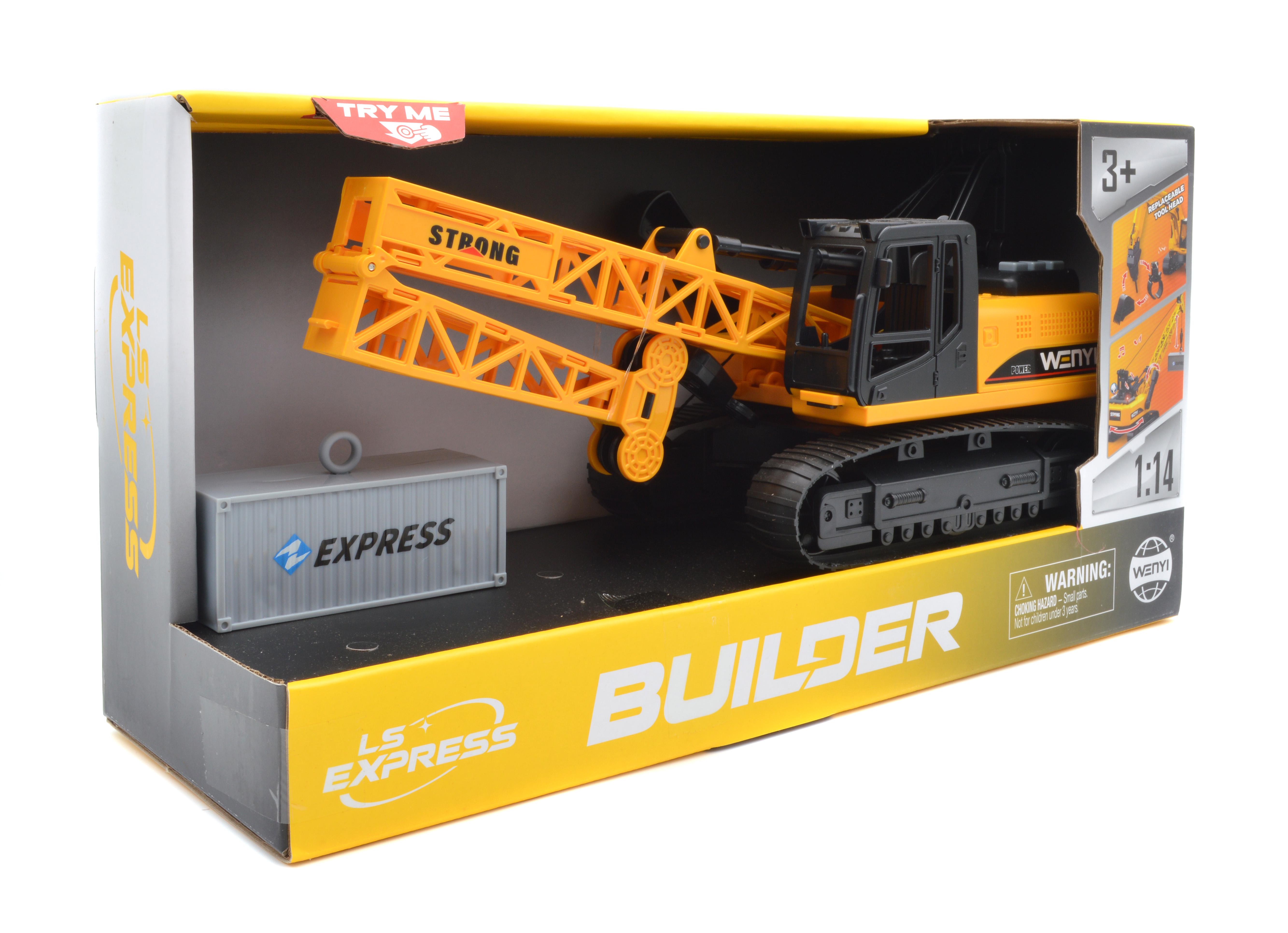 Підйомний кран WY1138A гусеничний/звук/світло (30358023) - фото 7 Підйомний кран WY1138A гусеничний/звук/світло (30358023) - фото 7