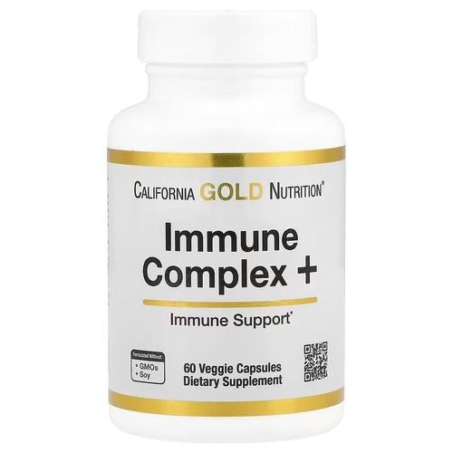 Вітамінно-мінеральні комплекси California Gold Nutrition Immune Complex+ 60 капс. (CGN-02468)
