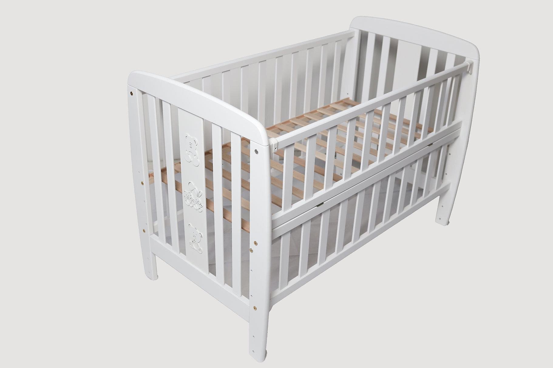 Детская кроватка Дубик-М Друзья Белый - фото 3 Детская кроватка Дубик-М Друзья Белый - фото 3