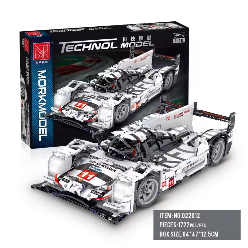 Конструктор Спортивна машина для перегонів на витривалістьна 1722 деталі Білий (2402604434) - фото 5 Конструктор Спортивна машина для перегонів на витривалістьна 1722 деталі Білий (2402604434) - фото 5