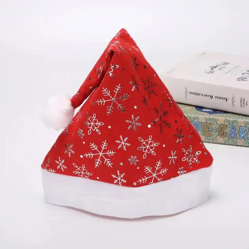 Шапка новогодняя карнавальная Stenson R95957 28x40 см Красный (606833) - фото 2 Шапка новогодняя карнавальная Stenson R95957 28x40 см Красный (606833) - фото 2