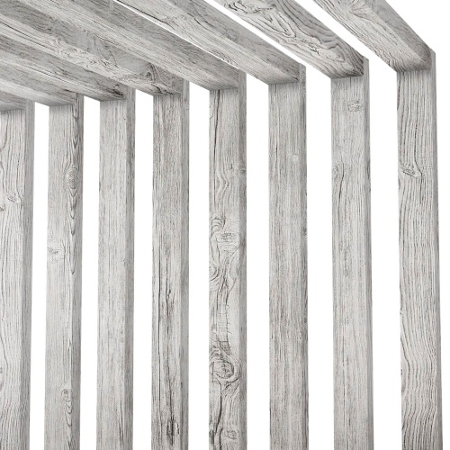 Рельс декоративный SIMBUD 60x35 мм 2 пог. м Береза (5843896) - фото 2