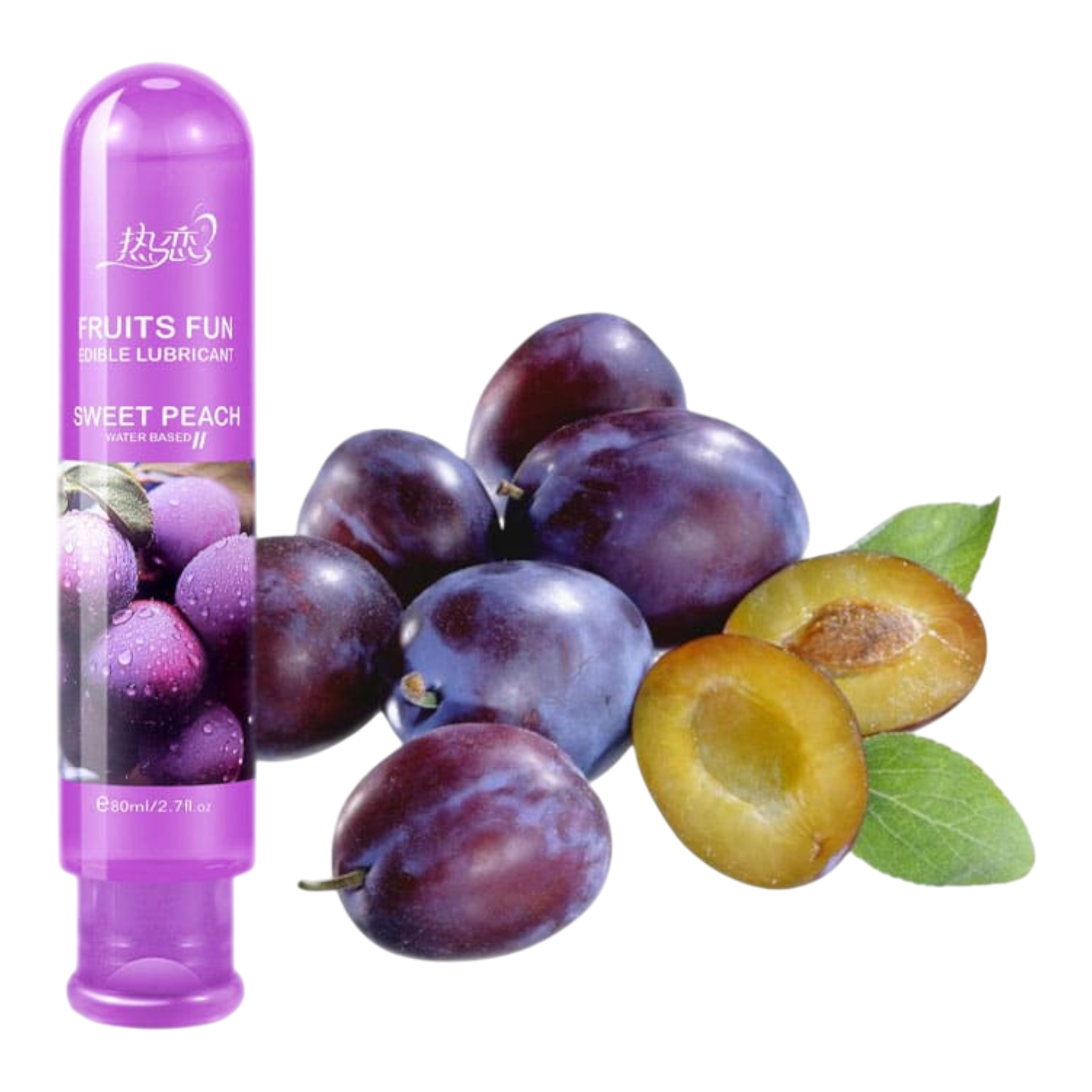 Лубрикант съедобный фруктовый Fruits fun со вкусом Слива (31259160)