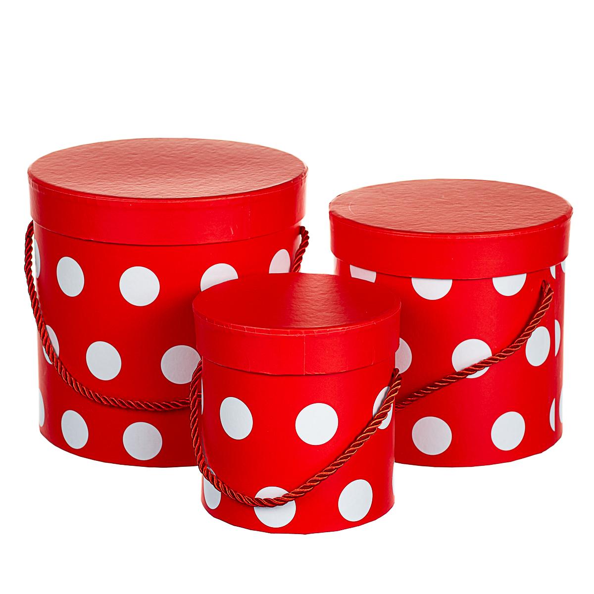 Коробка для цветов Elisey Скарлет 3 шт. (8425-003)