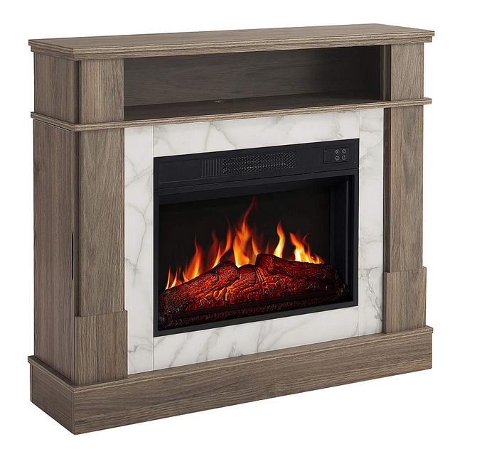 Электрокамин ArtiFlame For Living AF23S дуб Серый (31395517)