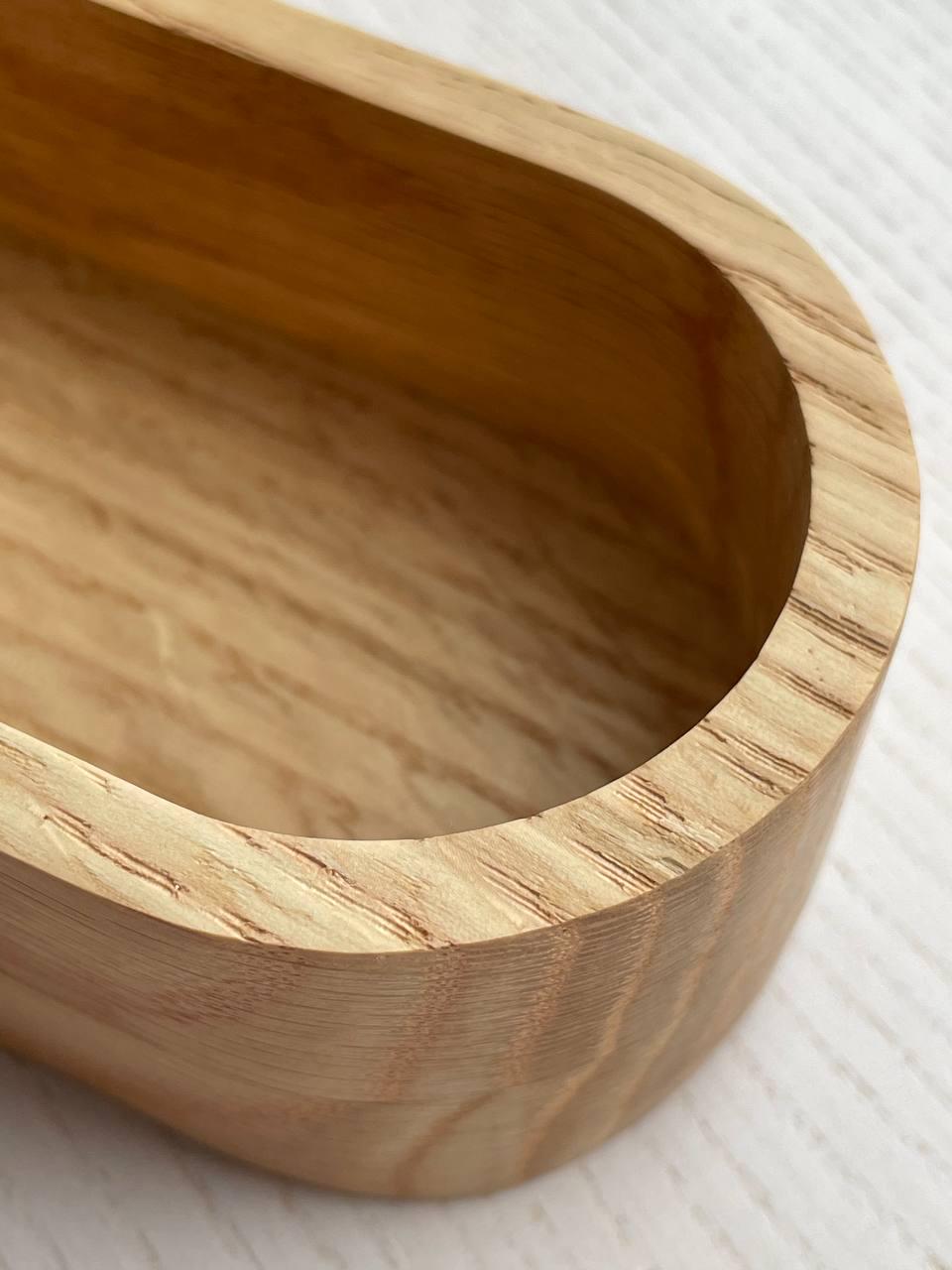 Овальная емкость из красного дуба для изготовления контейнерной свечи 17х7х6 см (9230135) - фото 5 Овальная емкость из красного дуба для изготовления контейнерной свечи 17х7х6 см (9230135) - фото 5
