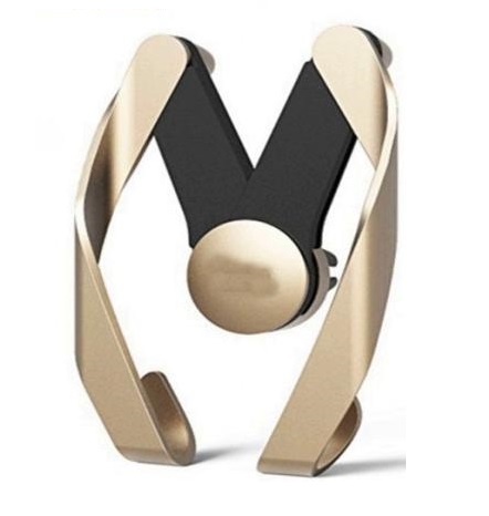 Держатель для телефона UKC D-009 автомобильный Золотистый (7693764)