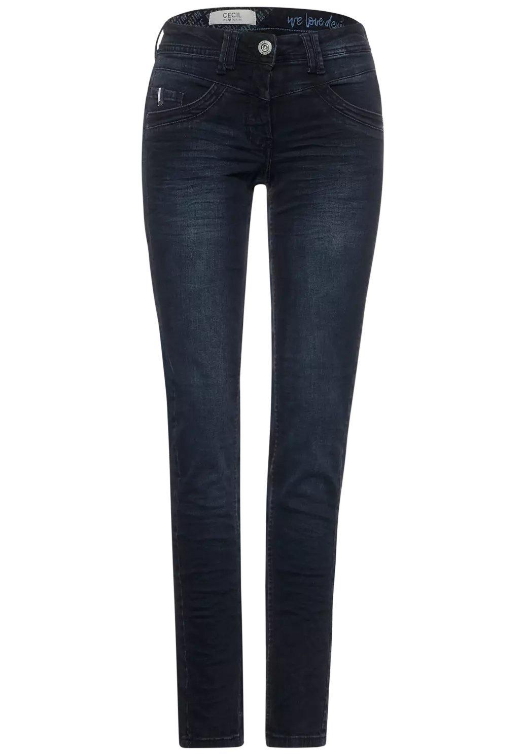 Джинси Cecil 374358П W27 Синій - фото 4 Джинси Cecil 374358П W27 Синій - фото 4