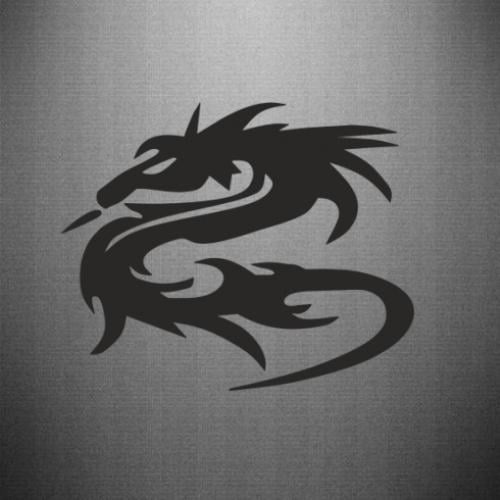 Наклейка Дракон 30x24,6 см (29273345) Наклейка Дракон 30x24,6 см (29273345)