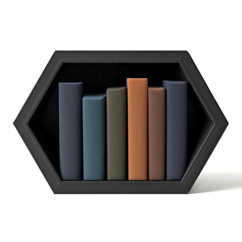 Полка книжная настольная из дерева Лозорейра Венге (КПА-007112)