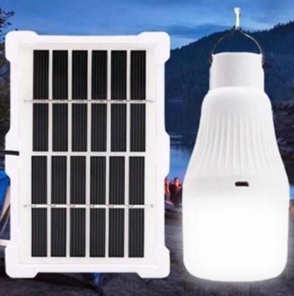 Світлодіодна лампочка Cclamp CL-022 10 W на акумуляторі з сонячною панеллю (9115) - фото 6 Світлодіодна лампочка Cclamp CL-022 10 W на акумуляторі з сонячною панеллю (9115) - фото 6