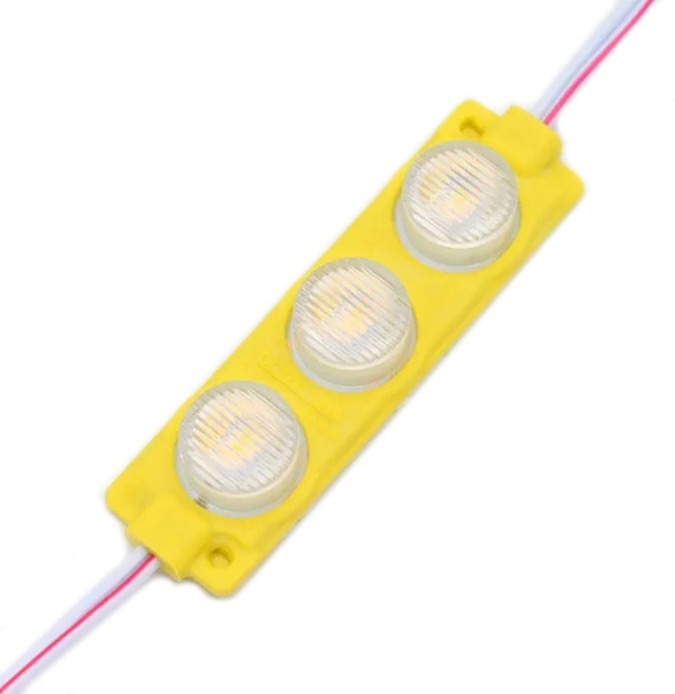 Модуль светодиодный LEDUA 5050-3smd IP65 24V Желтый (5852)