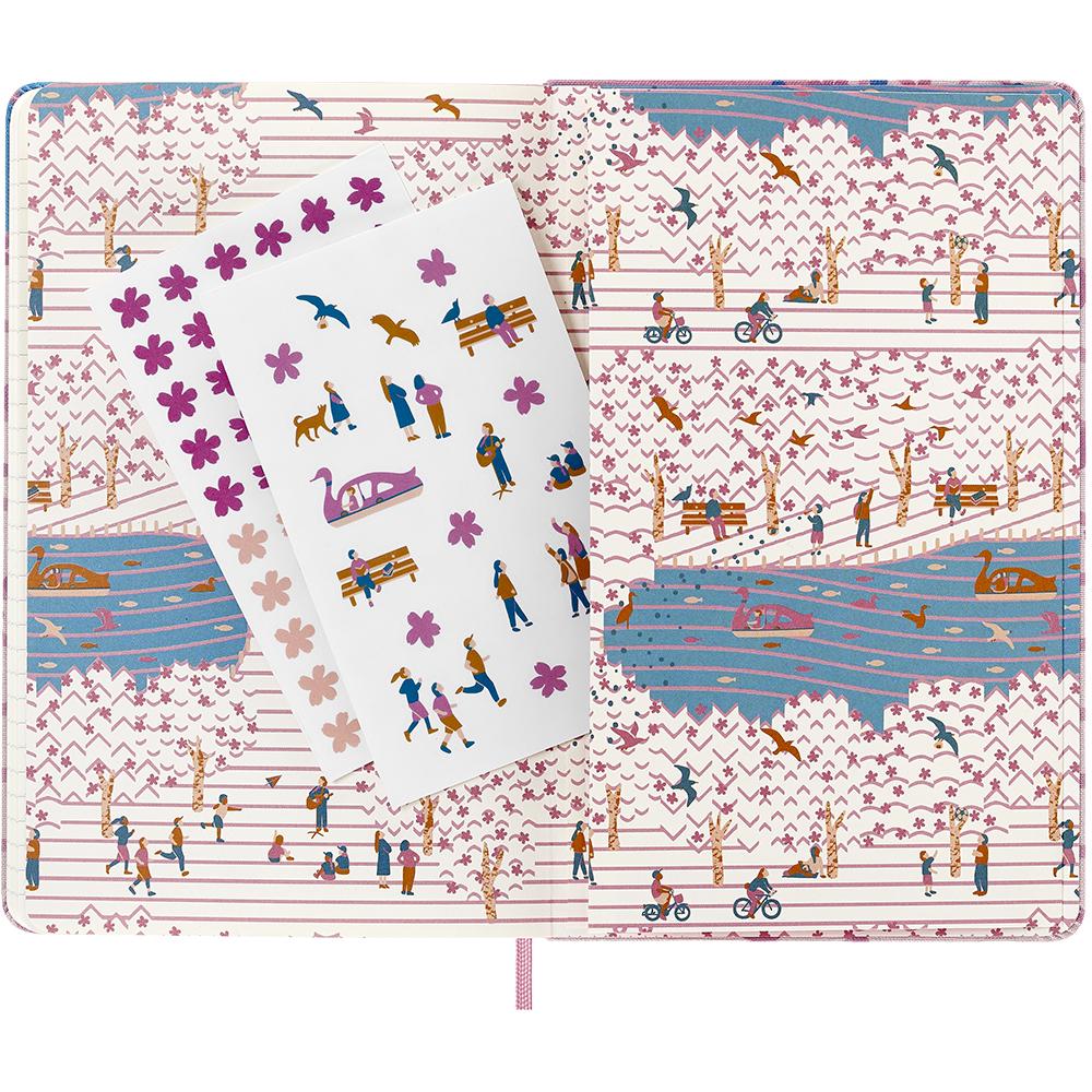 Записная книжка Moleskine Sakura средняя в линию (LESU05QP060) - фото 3