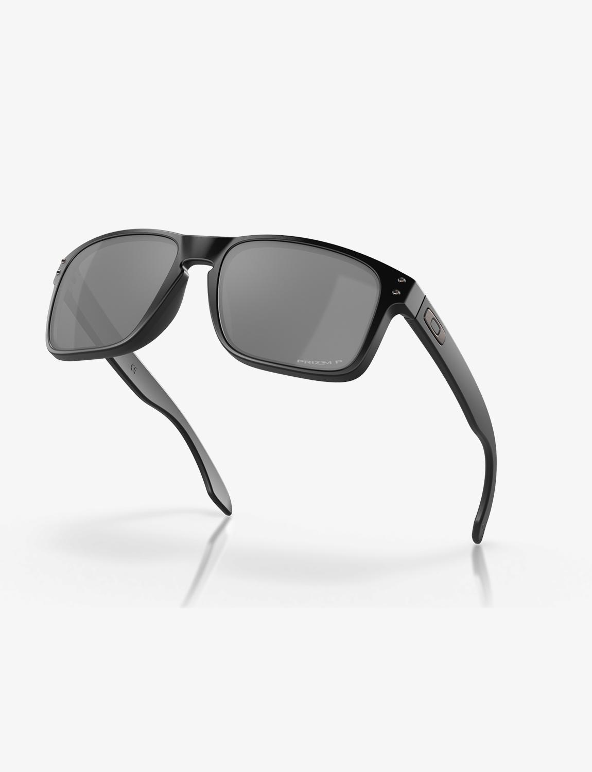 Спортивні сонцезахисні окуляри Oakley Holbrook XL OO9417-0559 Matte Black/Prizm Black Polarized - фото 5