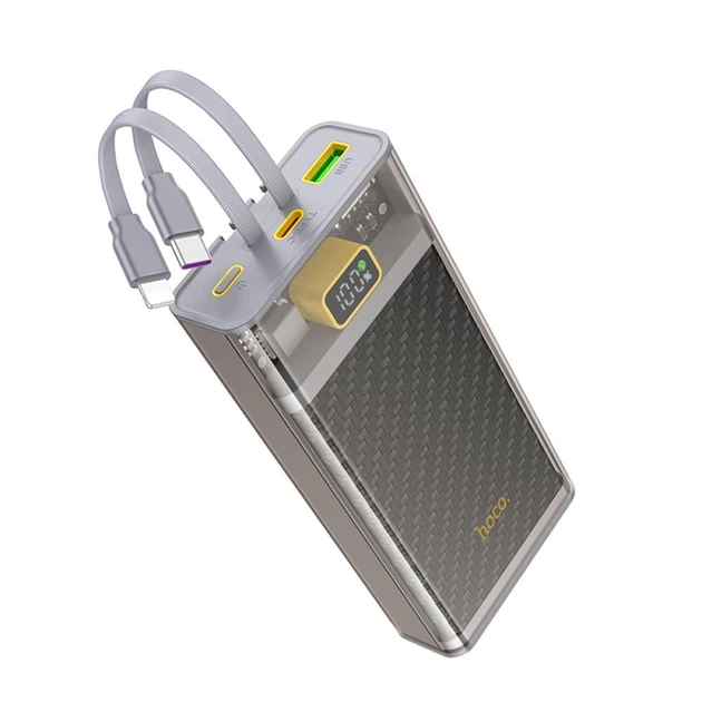 Повербанк HOCO J104A Discovery edition 22.5W 20000 mAh Gray (KST-6931474788962)