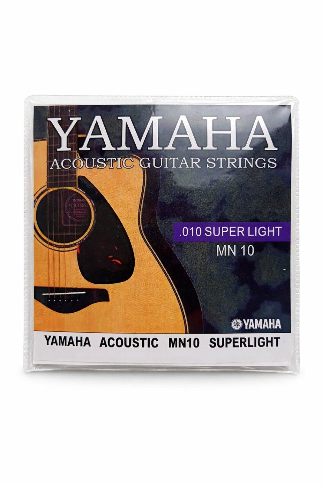 Струны для акустической гитары Yamaha MN10 Super Light 10-47 (MN10)
