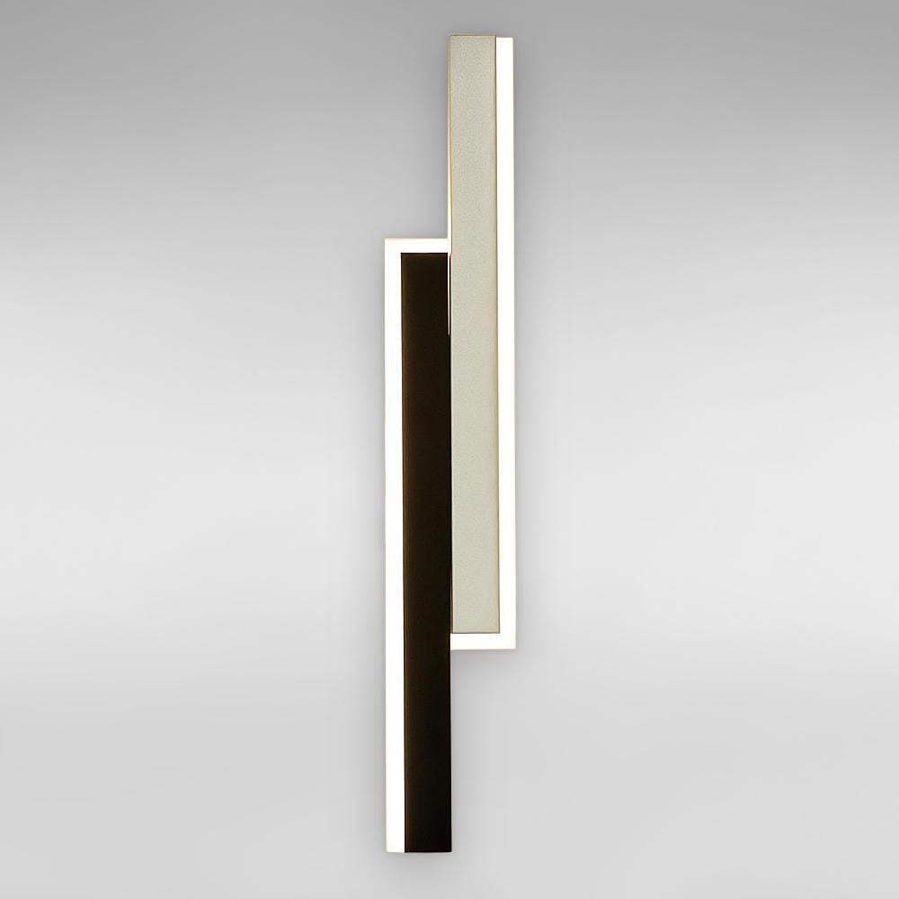 Світильник настінний світлодіодний Light House SY-19012/600 BK+WH 600х100х45 мм 36W Чорний/Білий