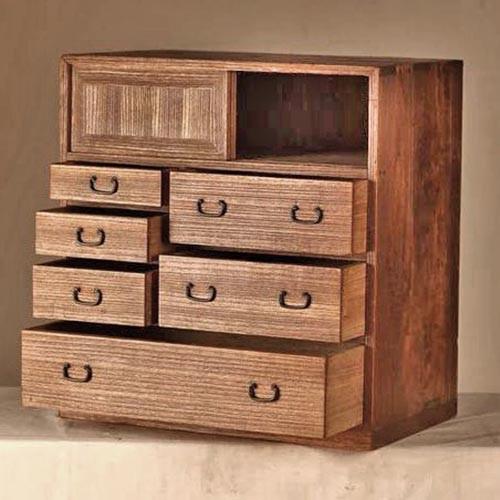 Комод тансу из дерева Гектос Шафран (КТУ-009806)