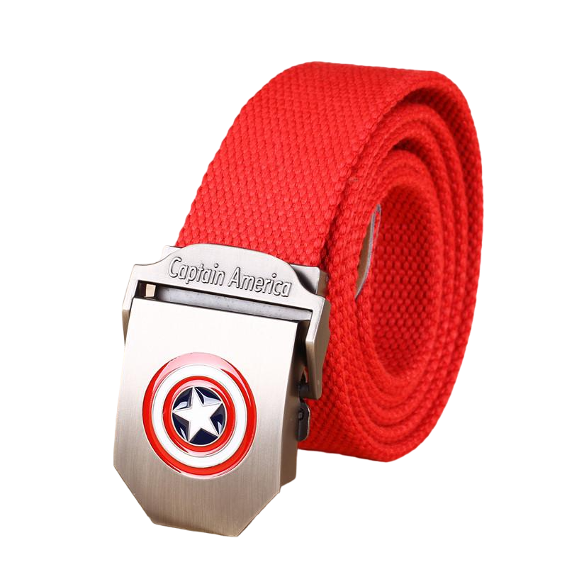 Ремень Captain America Красный (300.66)