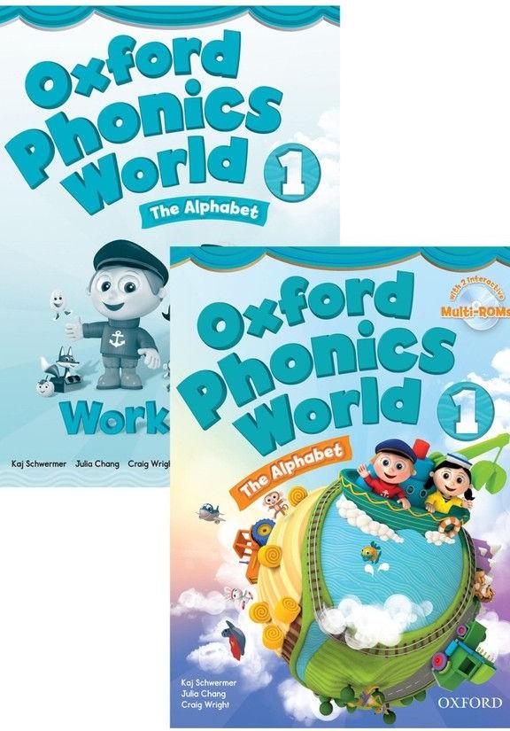 Комплет учебников Oxford Phonics World 1 Комплет учебников Oxford Phonics World 1