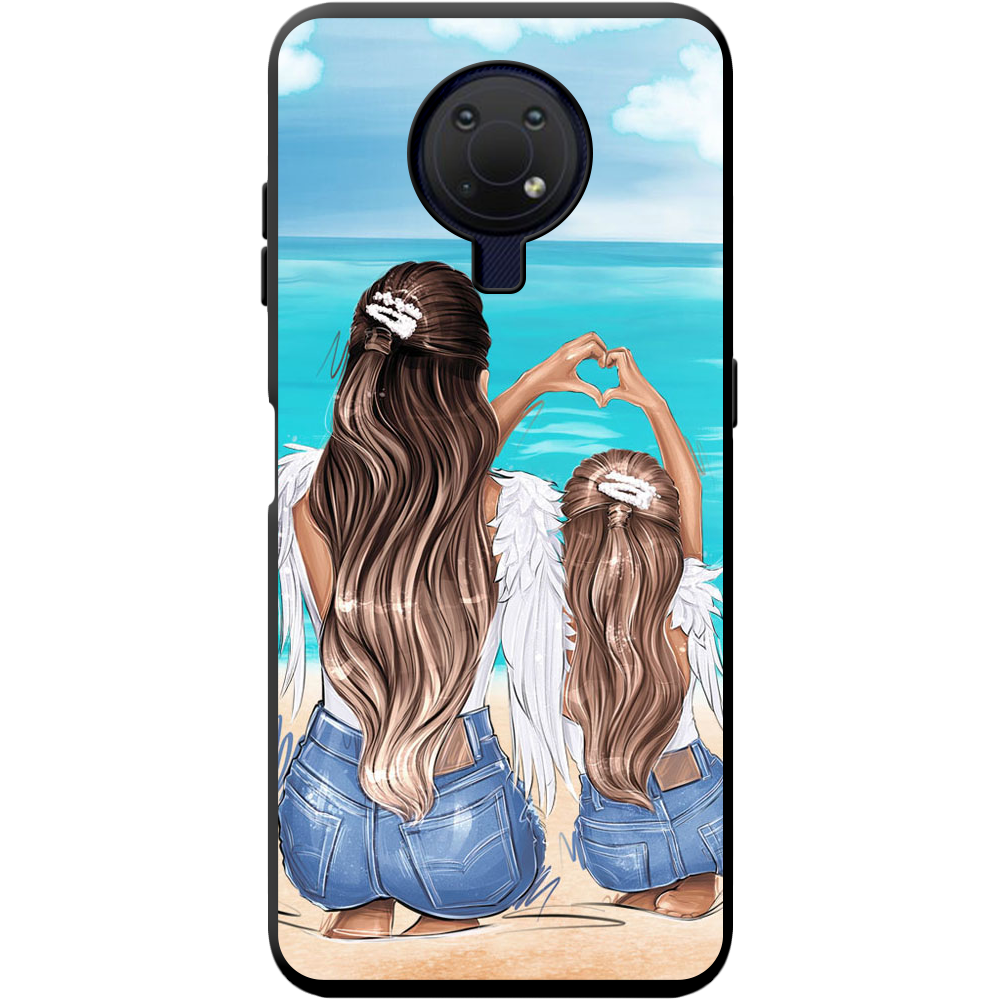 Чехол BoxFace Nokia G10 Family Vacation Черный силикон (42626-up2380-42880)