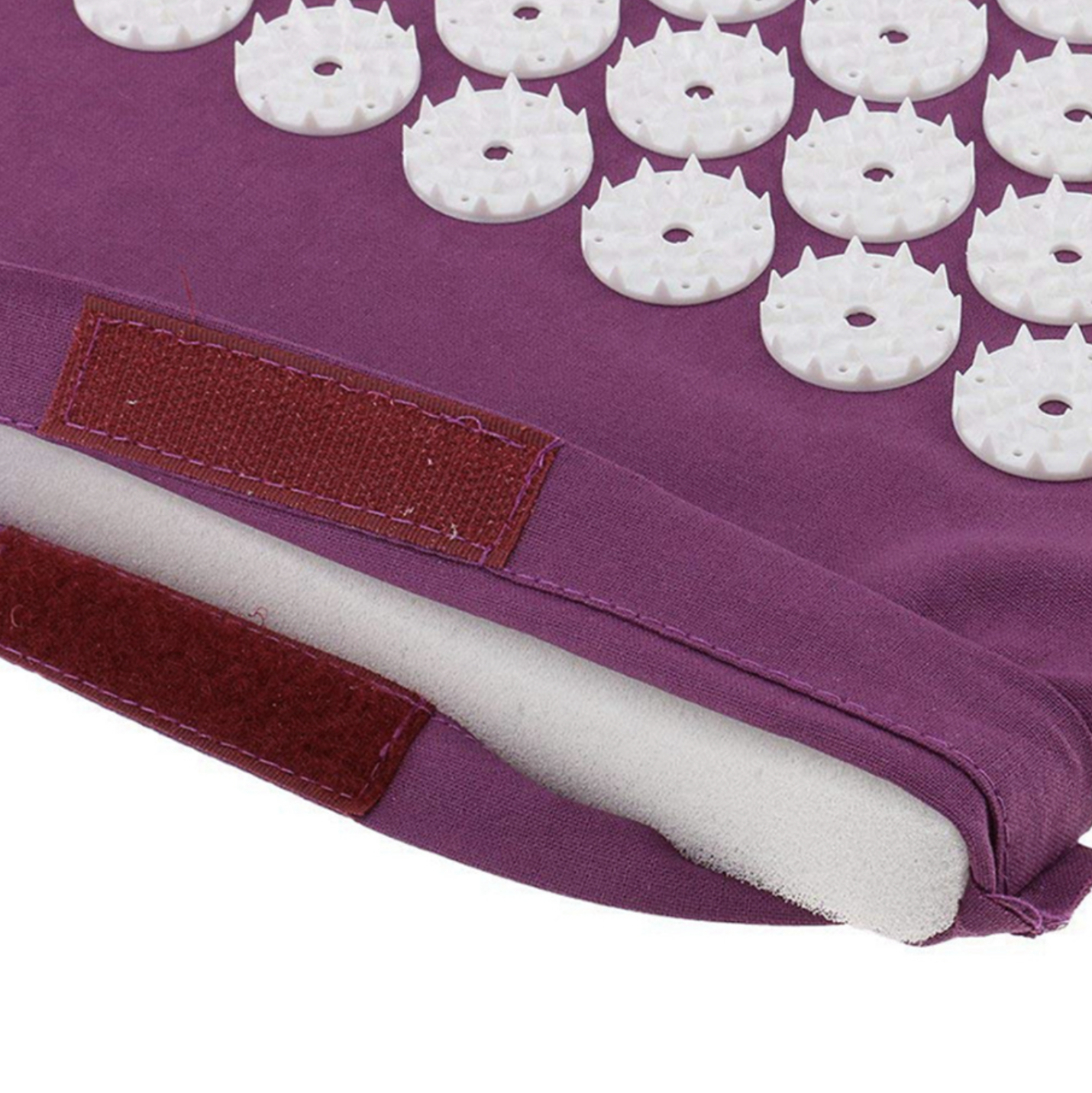Массажный коврик с подушкой аппликатор Кузнецова для спины и шеи Фиолетовый (Е500092) - фото 5 Массажный коврик с подушкой аппликатор Кузнецова для спины и шеи Фиолетовый (Е500092) - фото 5