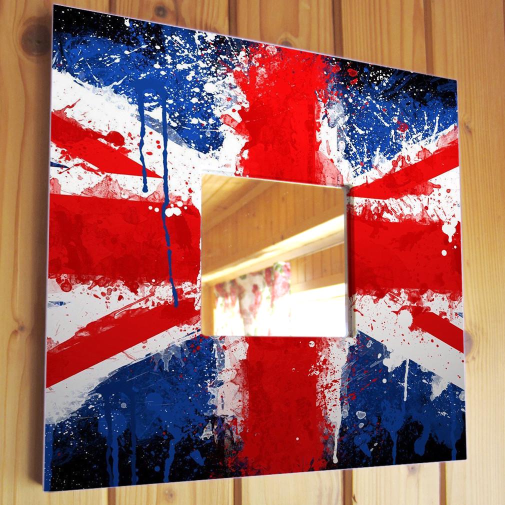 Зеркало декоративное Union Jack 260х260 мм (M03010) Зеркало декоративное Union Jack 260х260 мм (M03010)