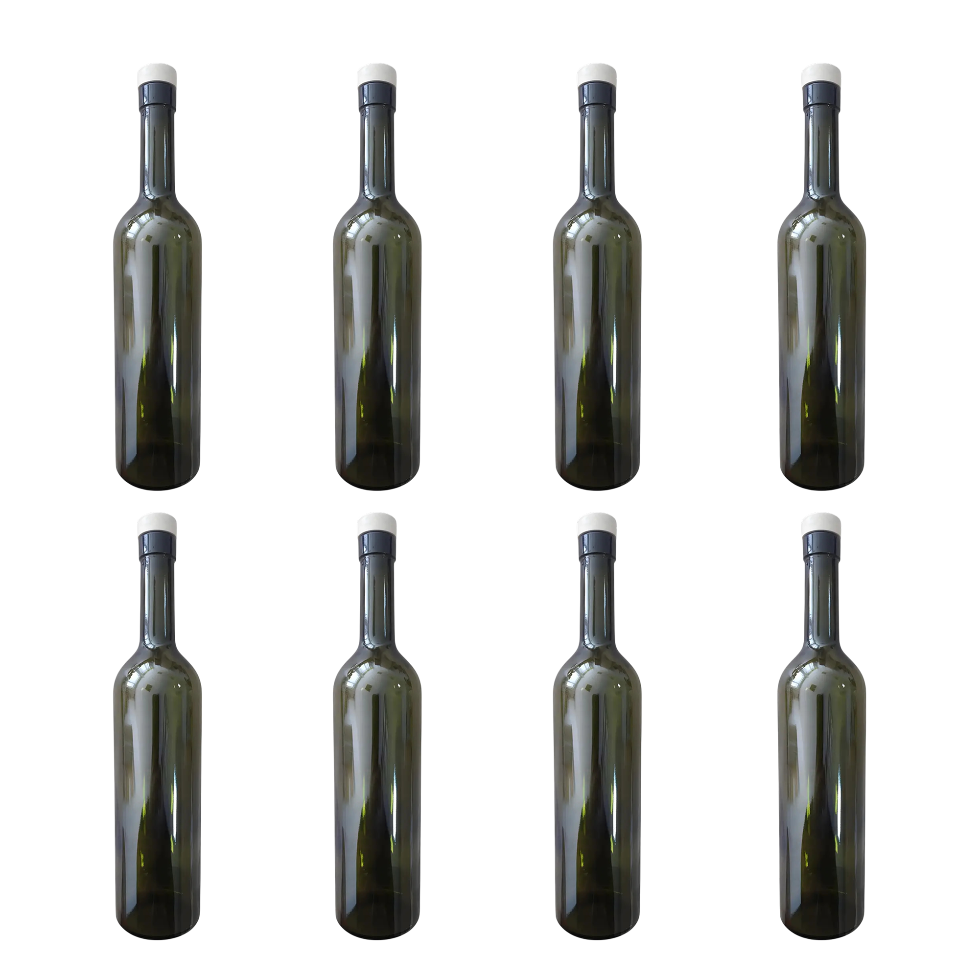 Пляшка винна 0,75 л із пробкою 8 шт. Оливковий (31572702) Пляшка винна 0,75 л із пробкою 8 шт. Оливковий (31572702)