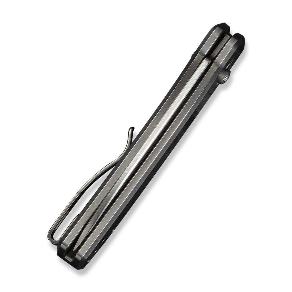 Туристичний ніж кишеньковий складаний Weknife Nightblade WE22046-2 Grey (54798) - фото 6