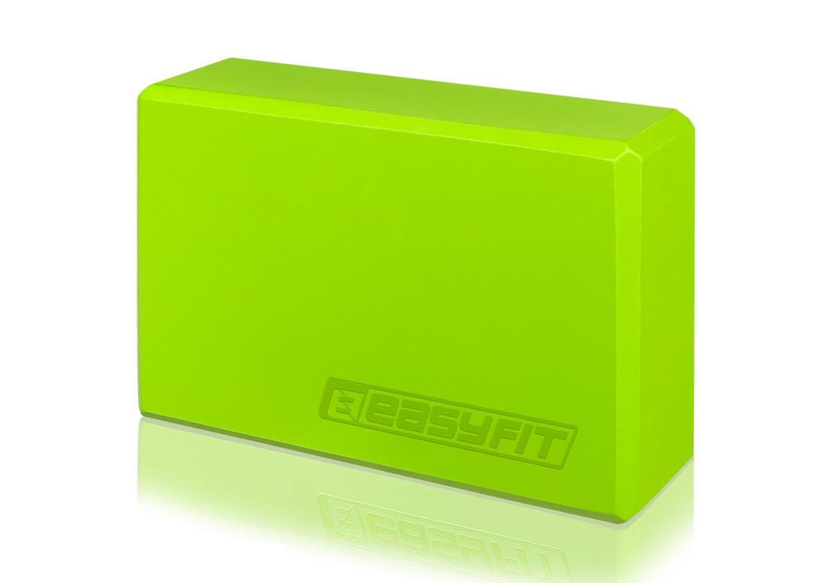 Блок для йоги EasyFit EVA Салатовый (EF-1818-GN)