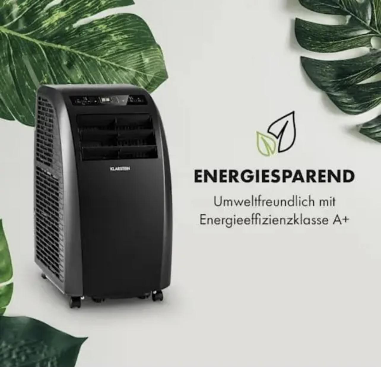 Кондиціонер мобільний KLARSTEIN Metrobreeze Rome EEC A+ 10 000 BTU/3,0 кВт до 49 м2 Чорний (10029857) - фото 8 Кондиціонер мобільний KLARSTEIN Metrobreeze Rome EEC A+ 10 000 BTU/3,0 кВт до 49 м2 Чорний (10029857) - фото 8