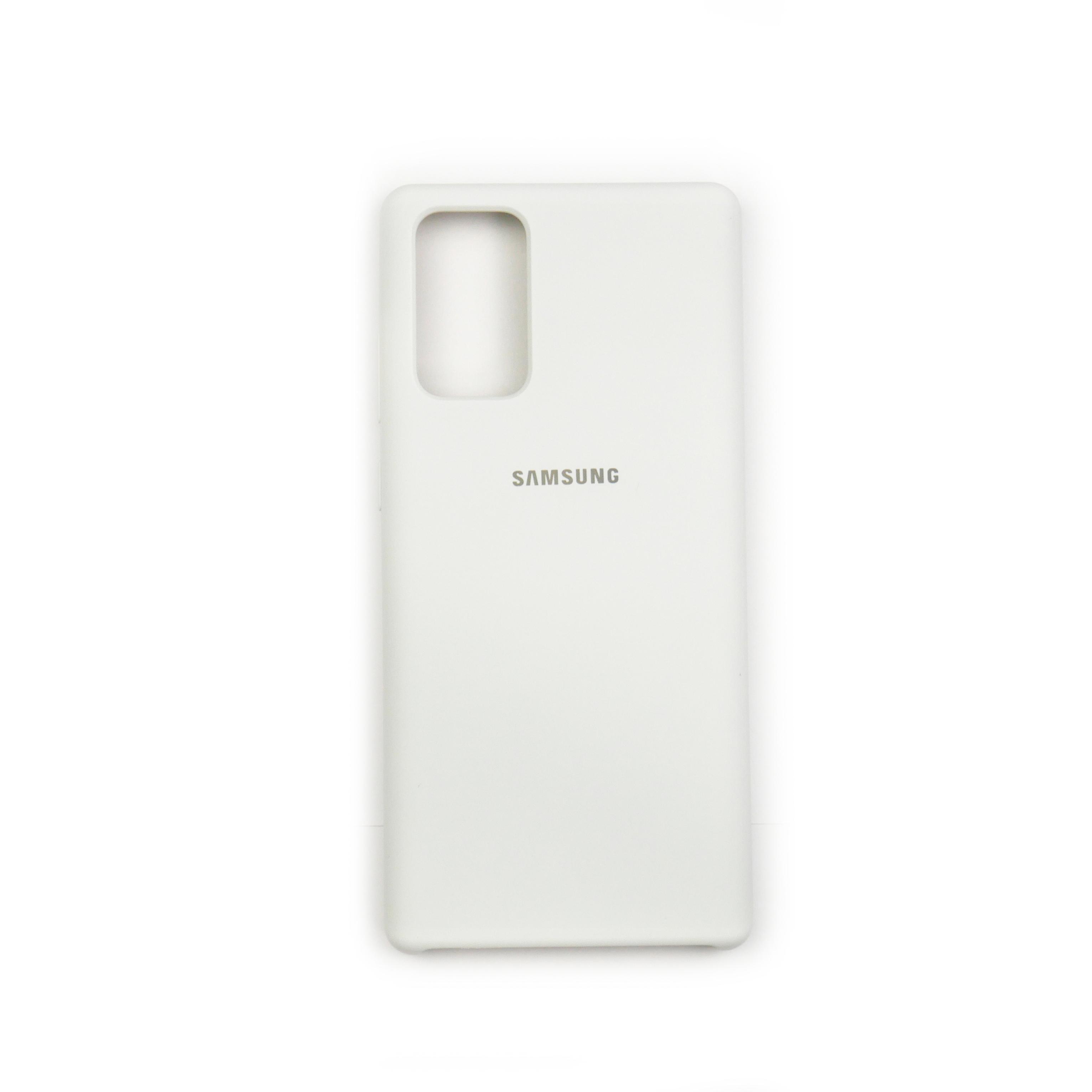 Чехол Jelly Silicone Case Samsung Note 20 White (9)