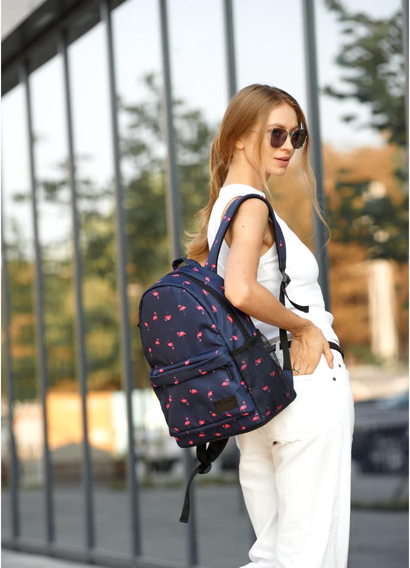 Рюкзак женский Sambag Brix PJT Flamingo 40x27x15 см (11711053)