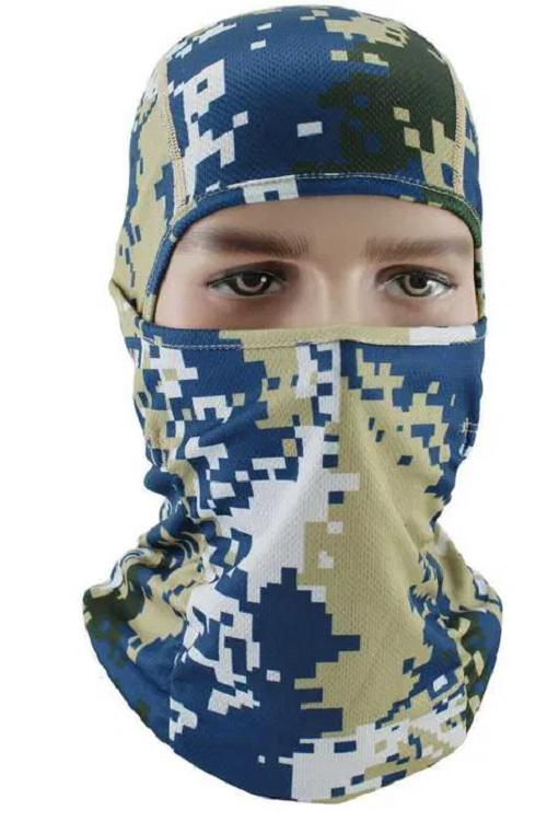 Балаклава піксель з прорізами для очей Унісекс (47102-Нов)