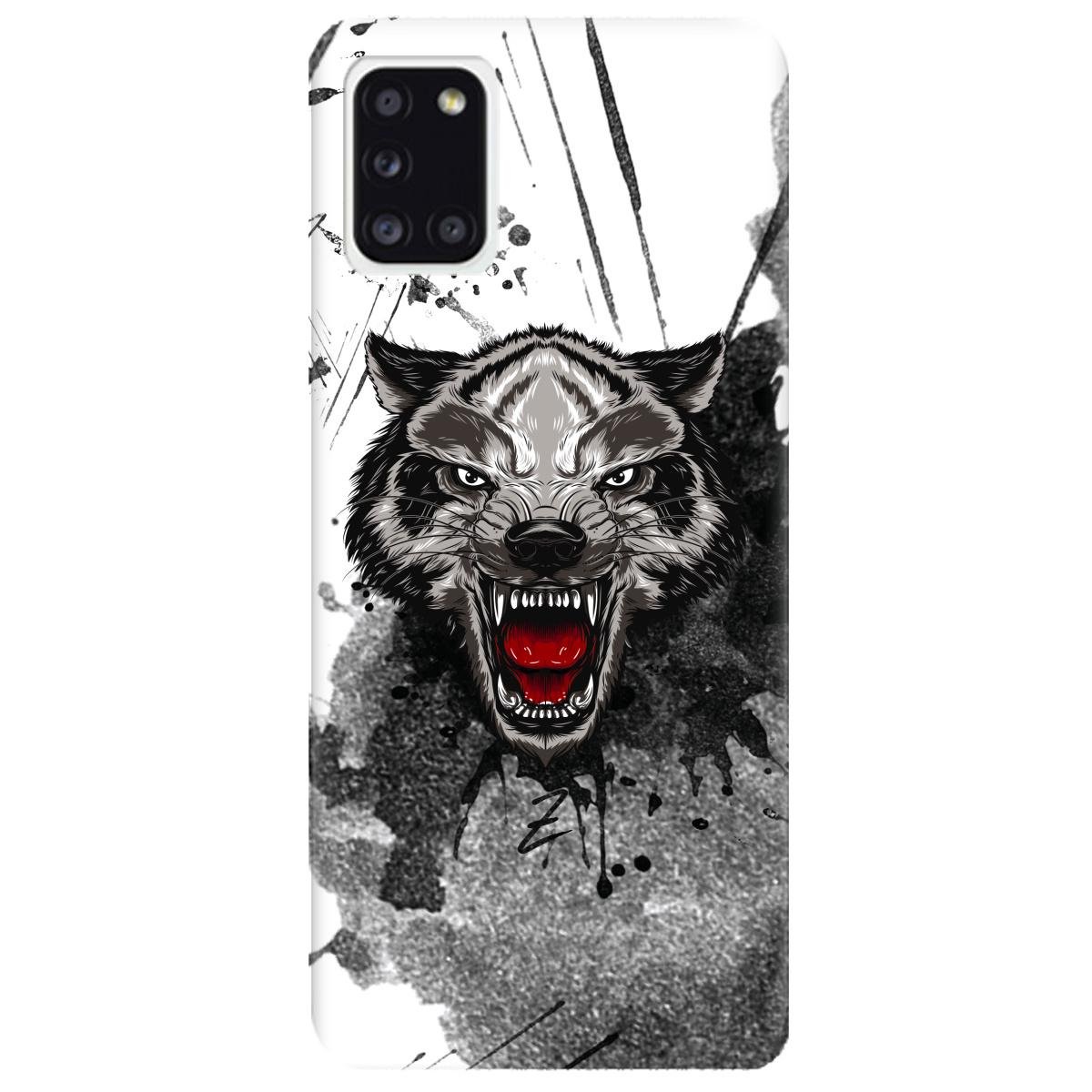 Силіконовий чохол Zorrov для Samsung Galaxy A31 - Angry-Wolf (14110040180088863)