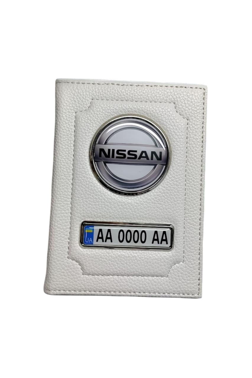 Обложка для водительских документов Nissan Белый (1200174908) Обложка для водительских документов Nissan Белый (1200174908)