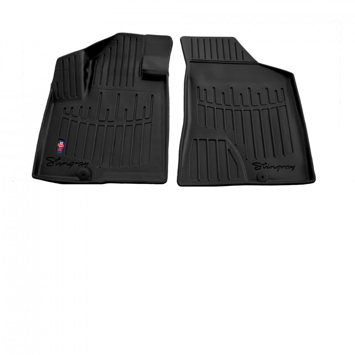 Коврики резиновые Stingray для Hyundai Santa Fe II CM 2006-2010 с бортом 2 шт. (5009032) Коврики резиновые Stingray для Hyundai Santa Fe II CM 2006-2010 с бортом 2 шт. (5009032)