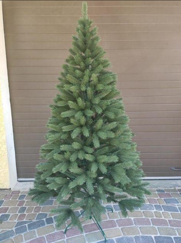 Штучна ялинка лита Буковельська з підставкою 1,8 м Зелений (NYT15308)