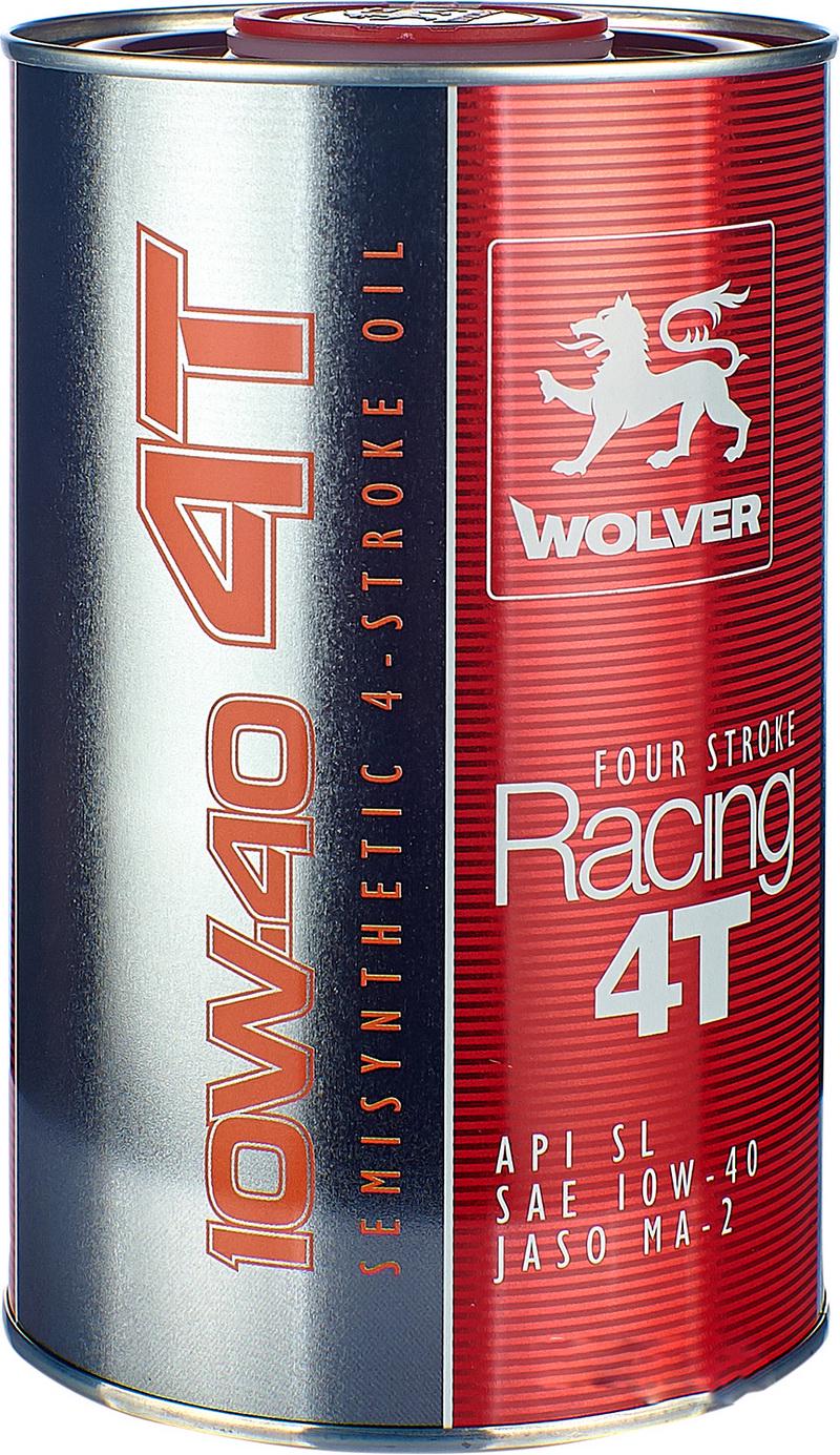 ᐉ Масло для 4-х тактных двигателей Wolver FOUR STROKE RACING 4T SAE 10W ...