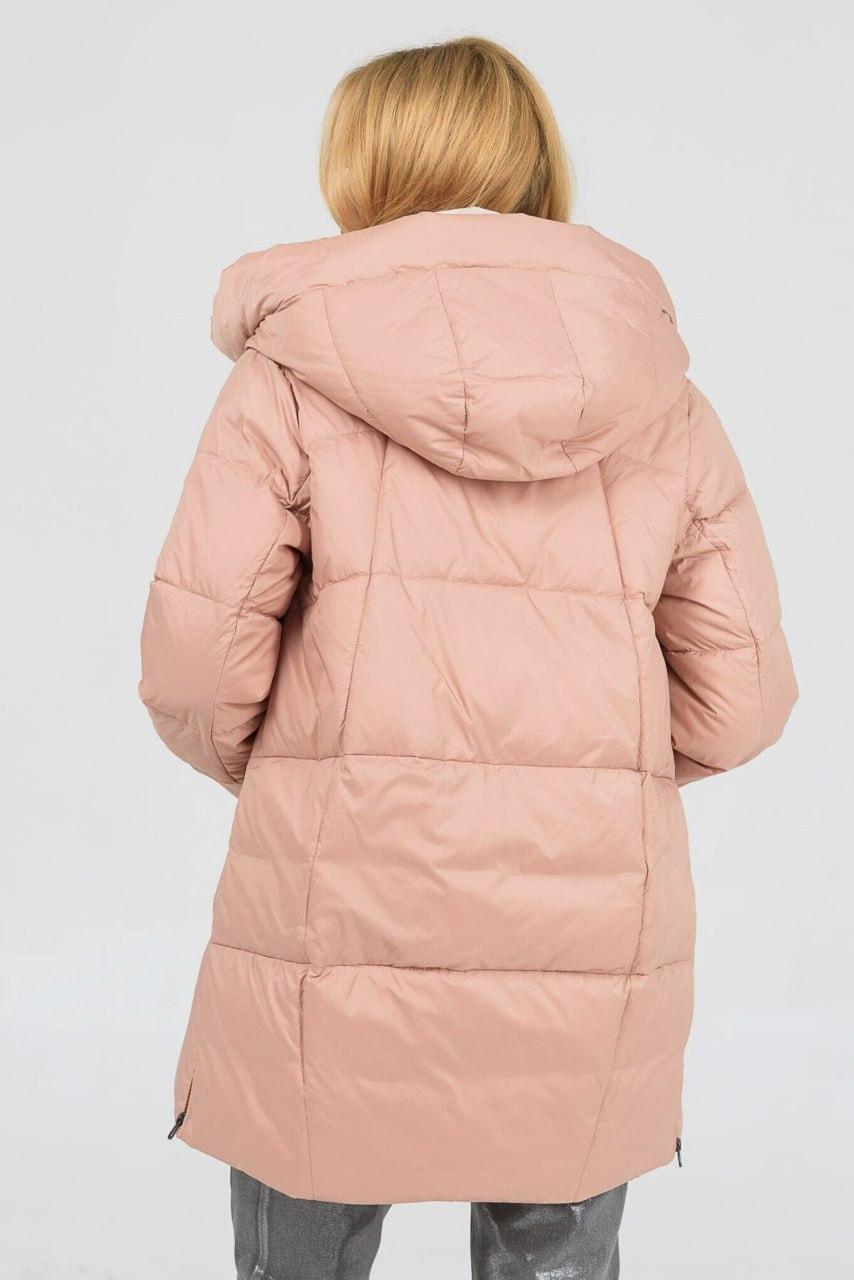Пуховик женский р. 46 Карамельный (818s\46) - фото 5