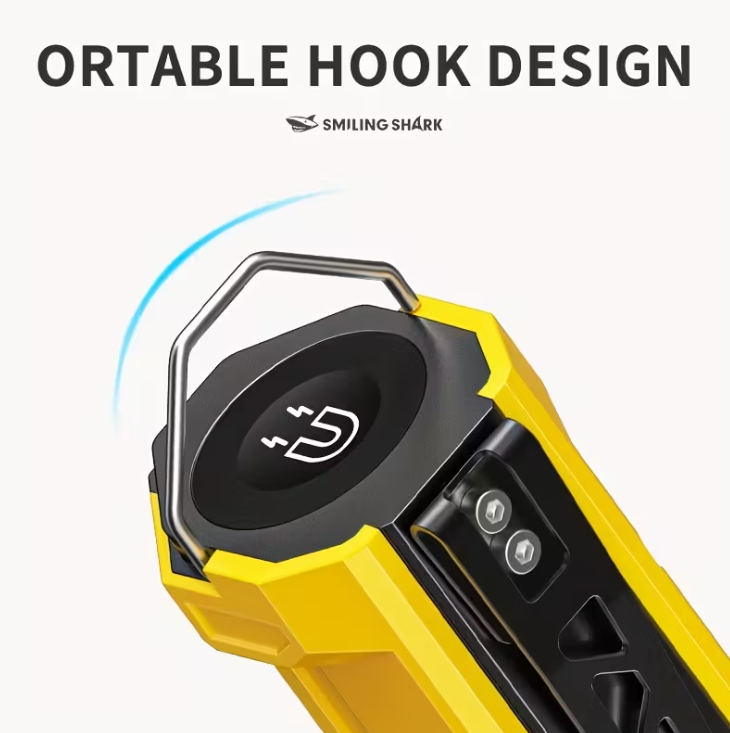 Фонарик поворотный многофункциональный 7 режимов свечения Powerbank магнит (ФБФ11) - фото 5 Фонарик поворотный многофункциональный 7 режимов свечения Powerbank магнит (ФБФ11) - фото 5