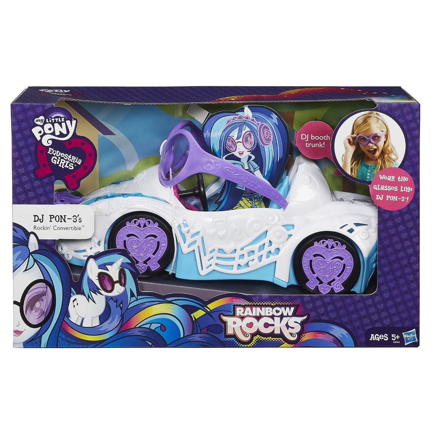 Автомобиль для кукол My Little Pony Equestria Girls DJ PON-3 Rockin (MLP1209) - фото 2